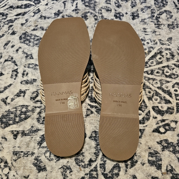 Kaanas IBU Nude Strappy Sandal - Picture 6 of 8